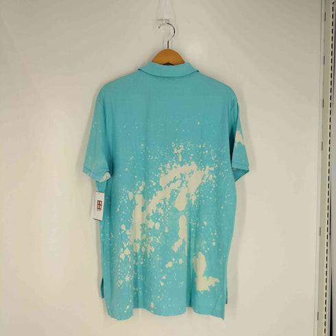 ポロラルフローレン POLO RALPH LAUREN PIMA SOFT TOUCH ブリーチプリント ポロシャツ メンズ import:XL